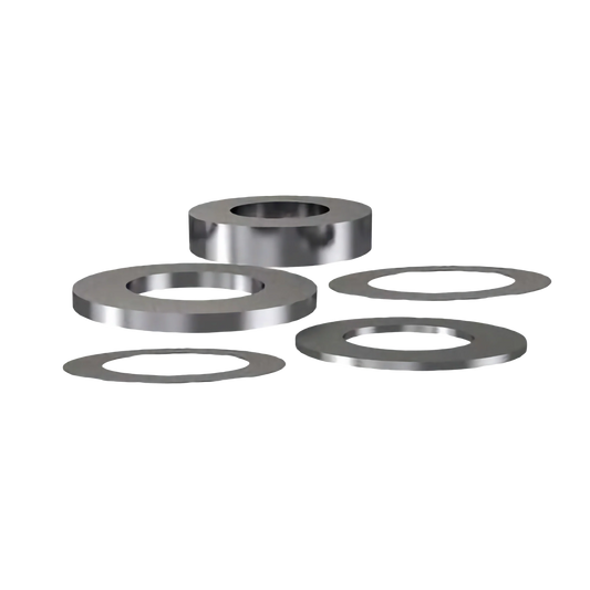 Mellanläggsringar (2st 0,2/2mm/5mm/10mm )