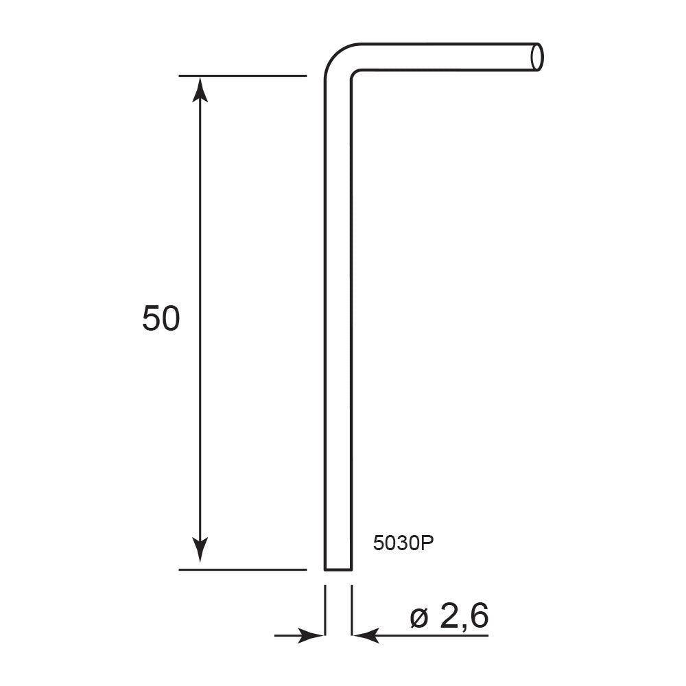 Hinge spring for 5030 and 5031