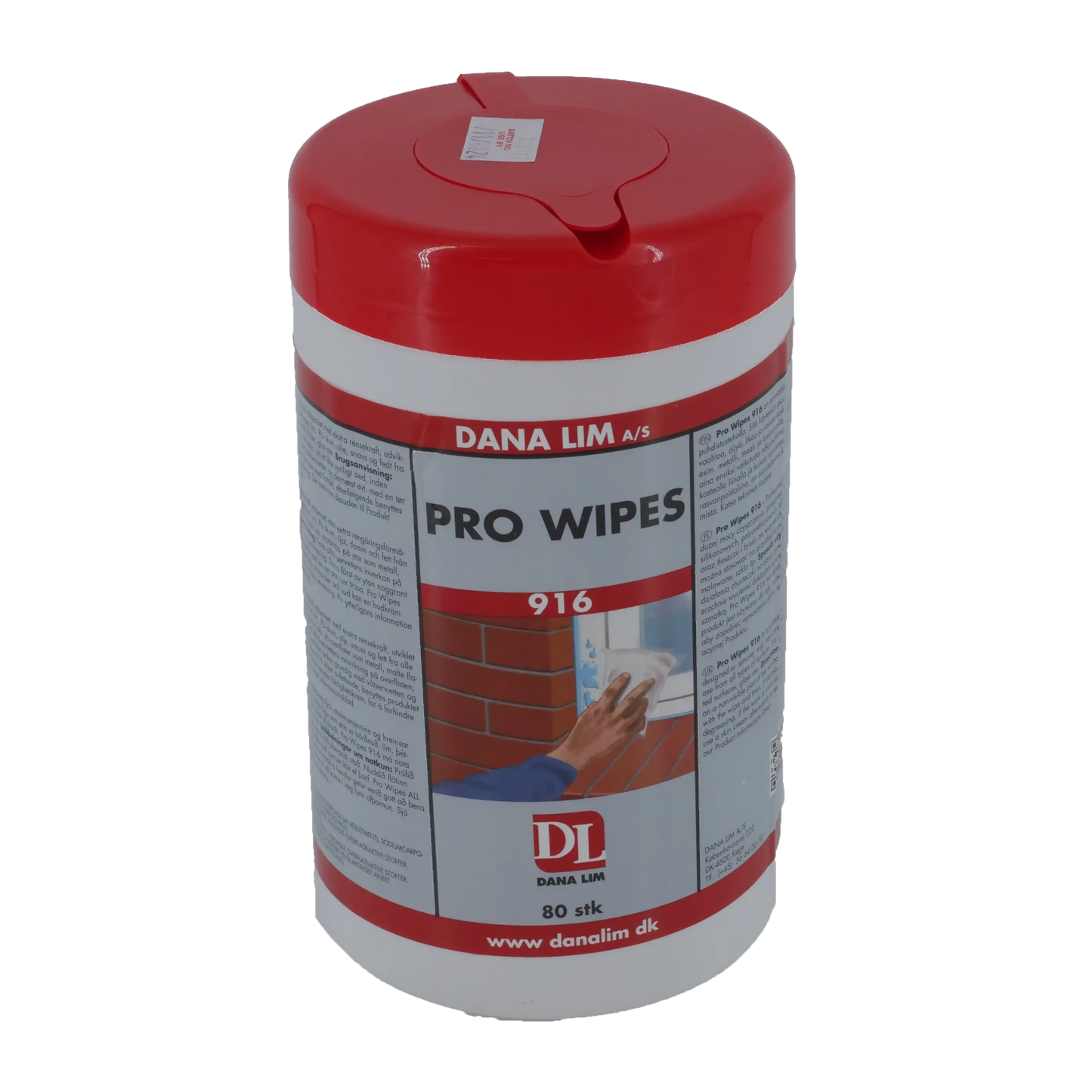 Dana Lim Pro Wipes 80 servetter
