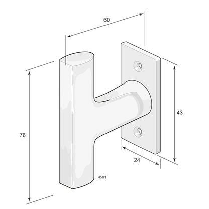 Spanjoletthandtag 4581