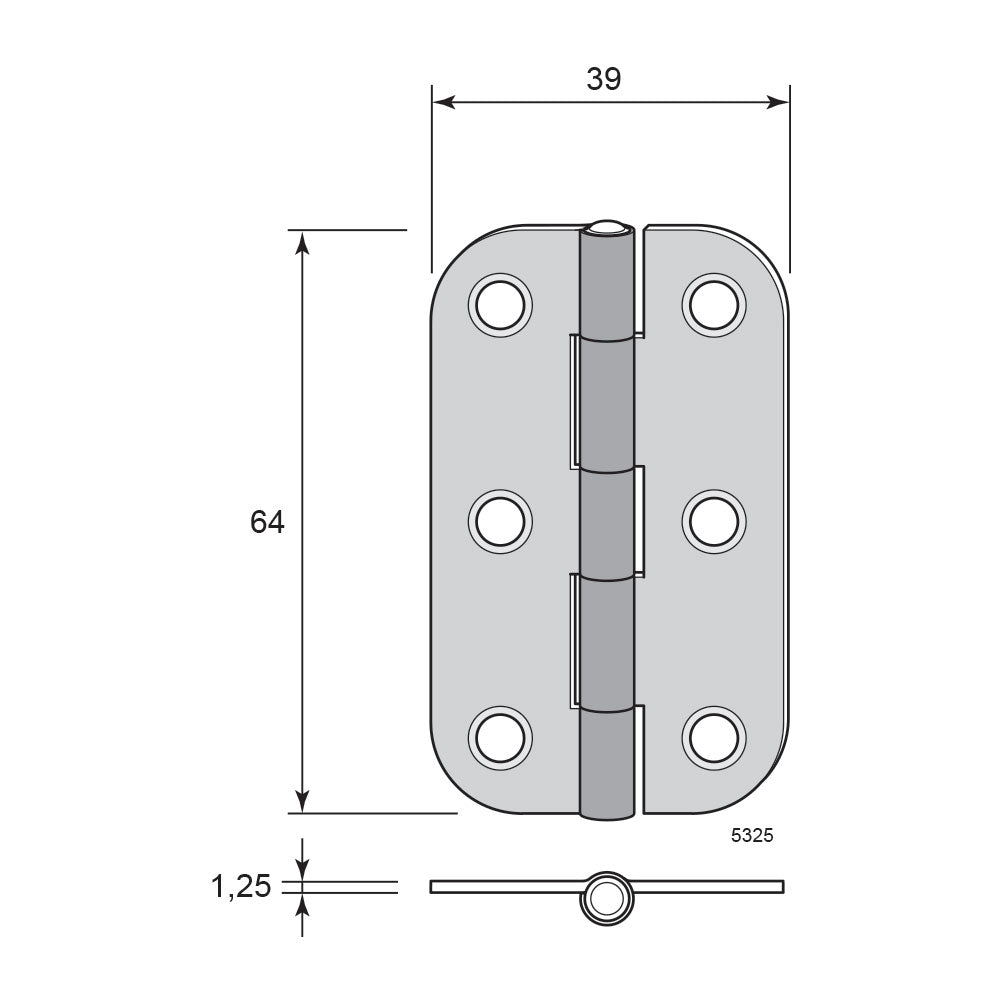 Coupling hinge