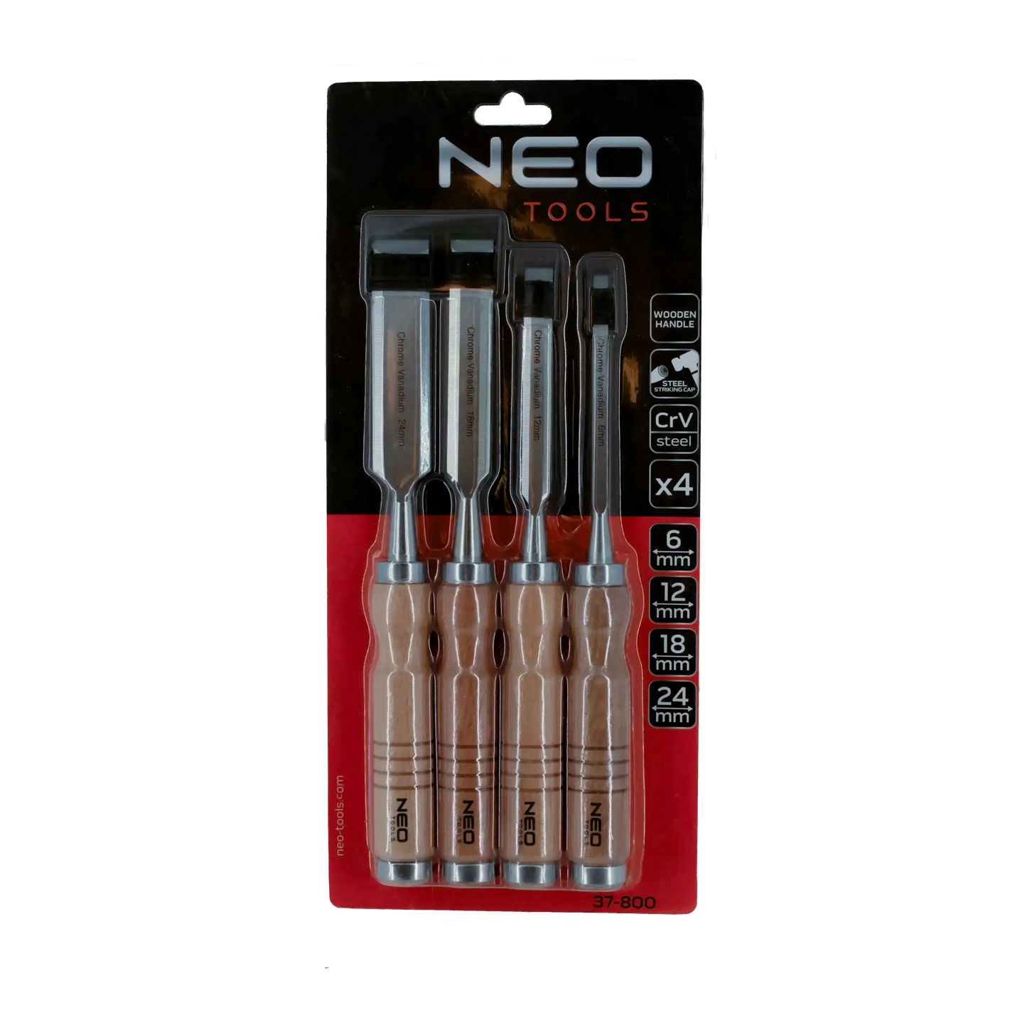 Tweezers Basic - NEO (4-pack)