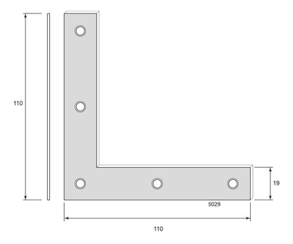 Corner iron 5029