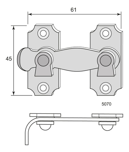 Fönsterklinka 5070