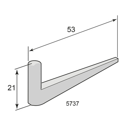 Hand forged Window hook 5737